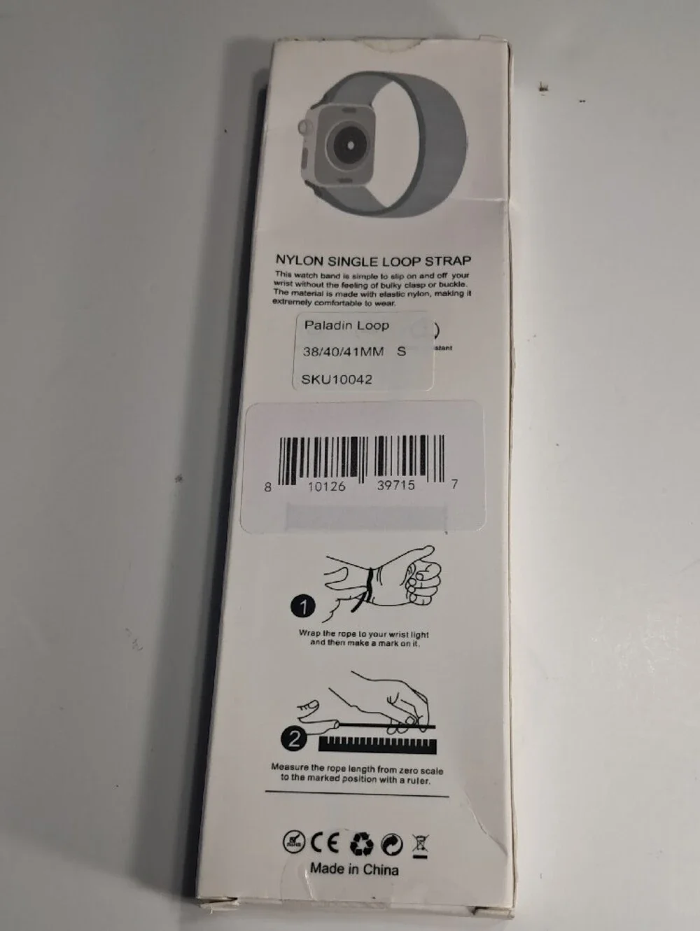 Solace Paladin Loop for Apple Smart Watch Band - Gray